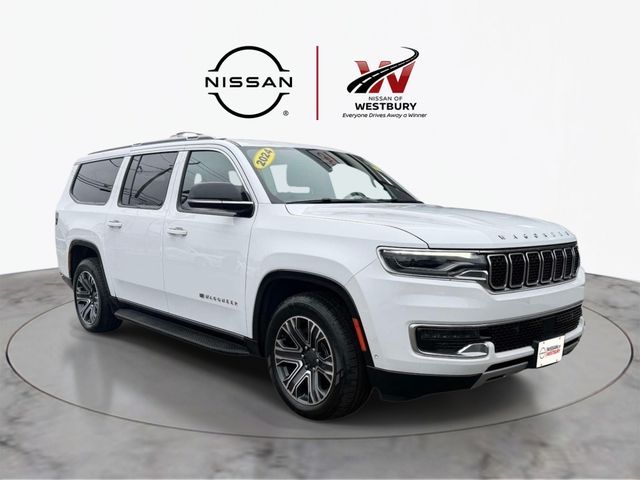 Bright White Clearcoat 2024 Jeep Wagoneer L Series II 4WD SUV / Crossover Four-Wheel Drive 8-Speed Automatic