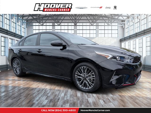 Aurora Black 2024 Kia Forte GT-Line FWD Sedan Front-Wheel Drive Automatic