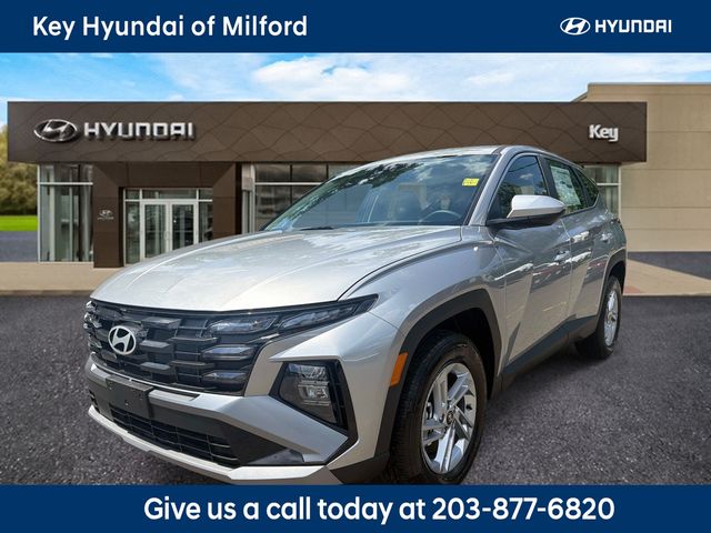 Shimmering Silver 2026 Hyundai Tucson SUV / Crossover All-Wheel Drive 8-Speed Automatic