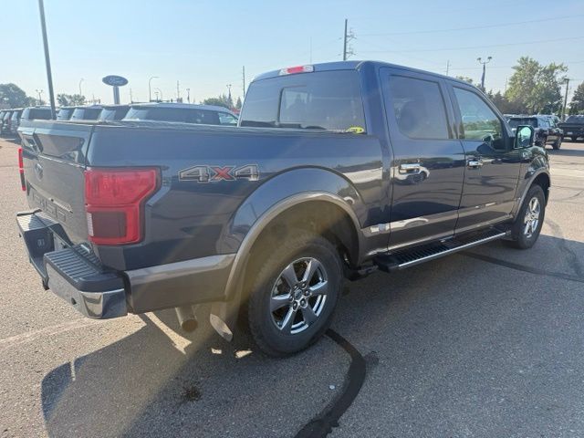 2019 Blue Jeans Metallic Ford F-150 Lariat 4X4 Truck