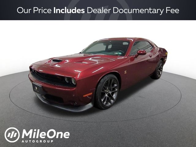 Red 2022 Dodge Challenger Coupe Rear-Wheel Drive 8-Speed Automatic