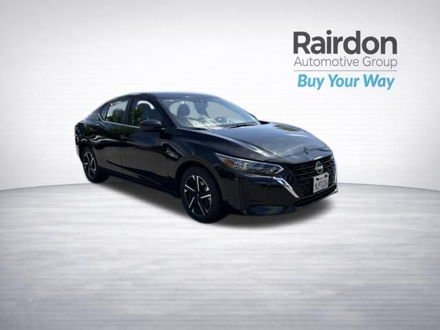 Super Black 2024 Nissan Sentra Sedan Front-Wheel Drive Continuously Variable Transmission