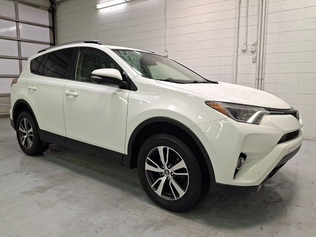 Super White 2017 Toyota RAV4 SUV / Crossover All-Wheel Drive 6-Speed Automatic