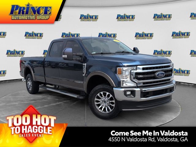 Blue Jeans Metallic 2020 Ford F-350 Super Duty Pickup Truck Four-Wheel Drive Automatic