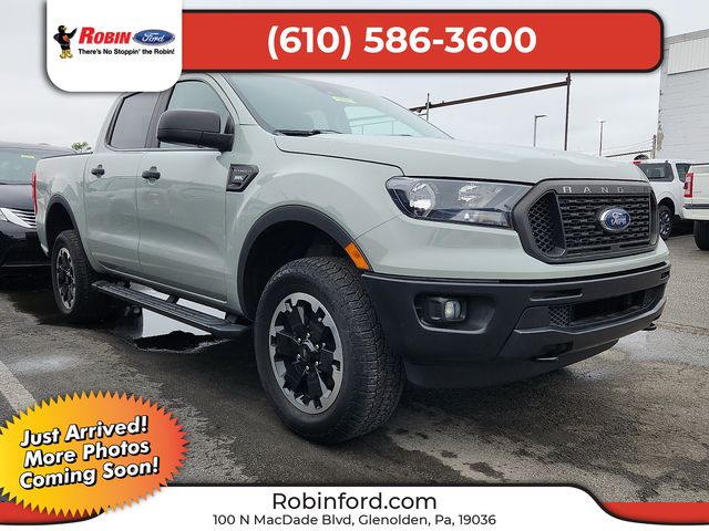 Cactus Gray 2021 Ford Ranger Pickup Truck Four-Wheel Drive Automatic