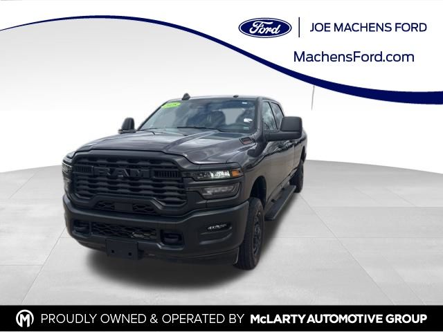 Gray (Granite Crystal Metallic Clearcoat) 2025 RAM 2500 Tradesman Crew Cab LB 4WD Pickup Truck Four-Wheel Drive 8-Speed Automatic