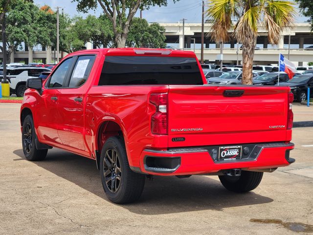 2022 Chevrolet Silverado 1500 Custom Red at Gullo Toyota