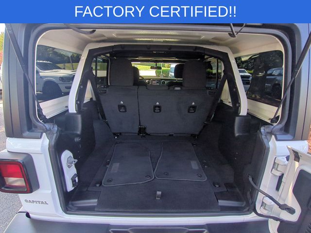 Used 2021 White Jeep Unlimited Sahara image 31