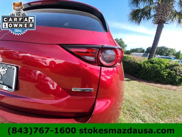 2021 Mazda CX-5 Grand Touring Red at Stokes Mazda