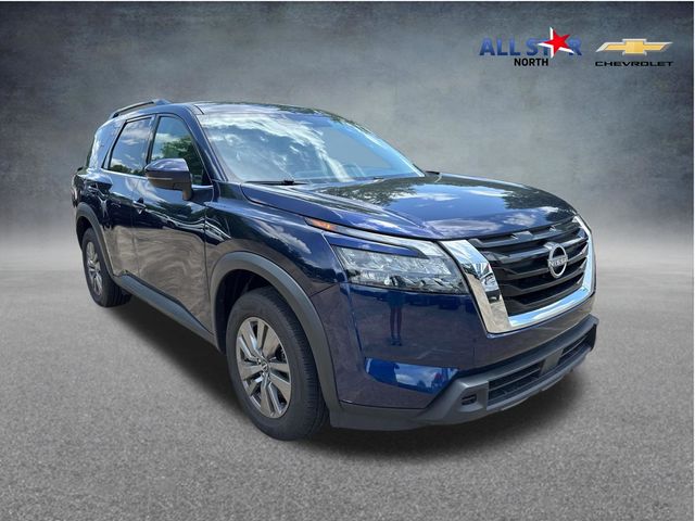 Deep Ocean Blue Pearl 2025 Nissan Pathfinder SUV / Crossover Front-Wheel Drive 9-Speed Automatic