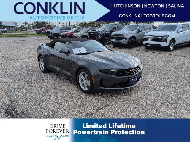 Shadow Gray Metallic 2021 Chevrolet Camaro Convertible Rear-Wheel Drive Automatic
