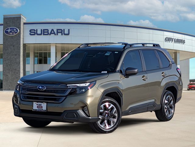 Green Metallic 2026 Subaru Forester SUV / Crossover All-Wheel Drive Continuously Variable Transmission