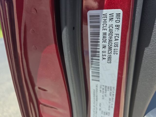 Used 2021 Octane Red Pearlcoat Dodge SXT Plus image 35