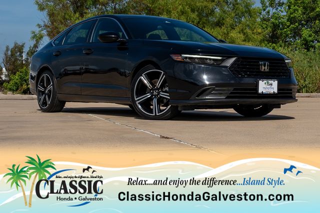 2024 Honda Accord Hybrid Sport Black at DeMontrond Gulf Freeway