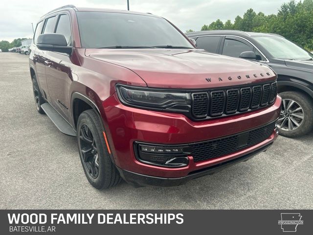 Velvet Red Pearlcoat 2023 Jeep Wagoneer Series II 4WD SUV / Crossover Four-Wheel Drive 8-Speed Automatic