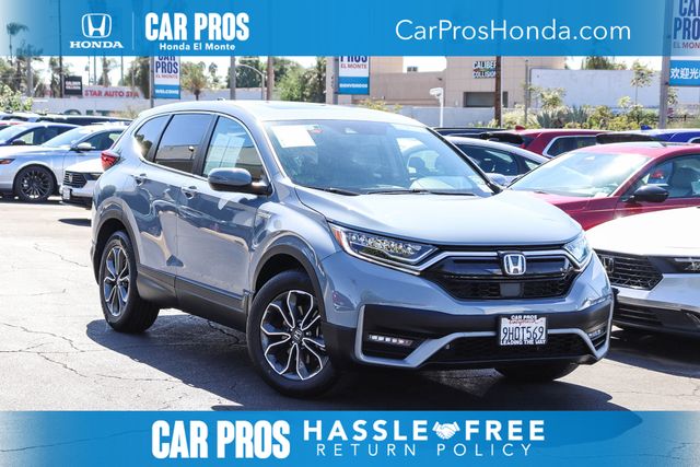 Gray (Modern Steel Metallic) 2022 Honda CR-V Hybrid SUV / Crossover All-Wheel Drive Continuously Variable Transmission