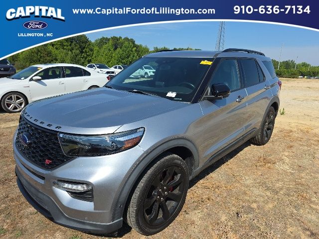 Iconic Silver Metallic 2020 Ford Explorer SUV / Crossover All-Wheel Drive Automatic