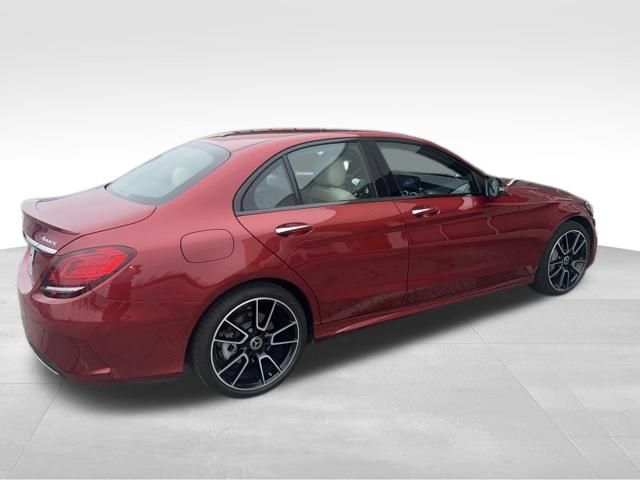 designo Cardinal Red Metallic 2020 Mercedes-Benz C-Class C 300 Sedan 4MATIC Sedan All-Wheel Drive 9-Speed Automatic