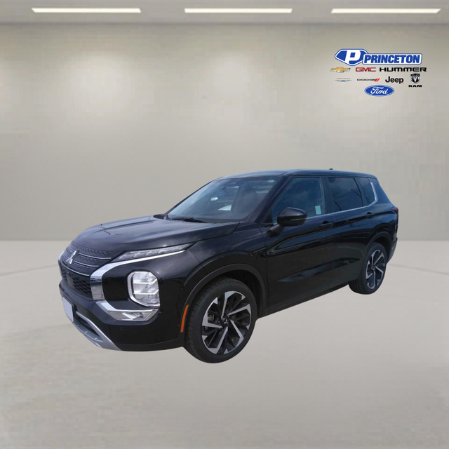 Black 2024 Mitsubishi Outlander SE FWD SUV / Crossover Front-Wheel Drive Continuously Variable Transmission