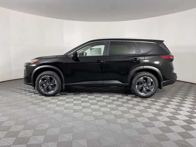 2025 Super Black Nissan Rogue SV FWD SUV