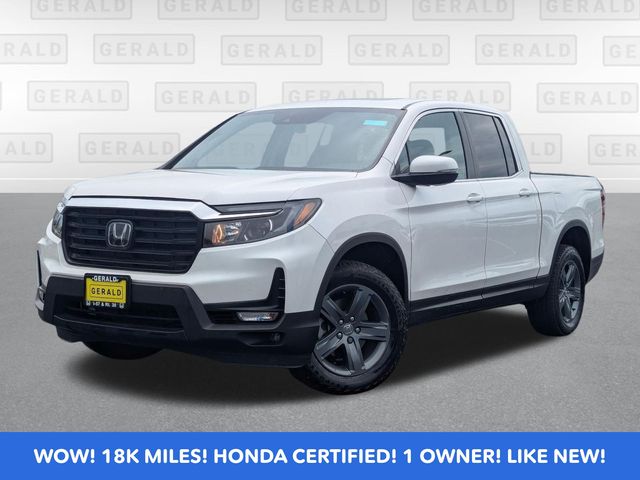 Platinum White Pearl 2023 Honda Ridgeline Pickup Truck All-Wheel Drive 9-Speed Automatic