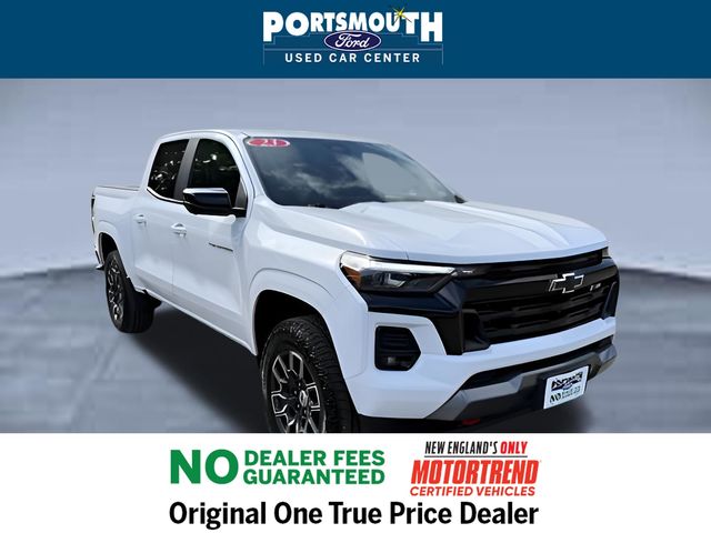 Summit White 2024 Chevrolet Colorado Z71 Crew Cab 4WD Pickup Truck Four-Wheel Drive 8-Speed Automatic