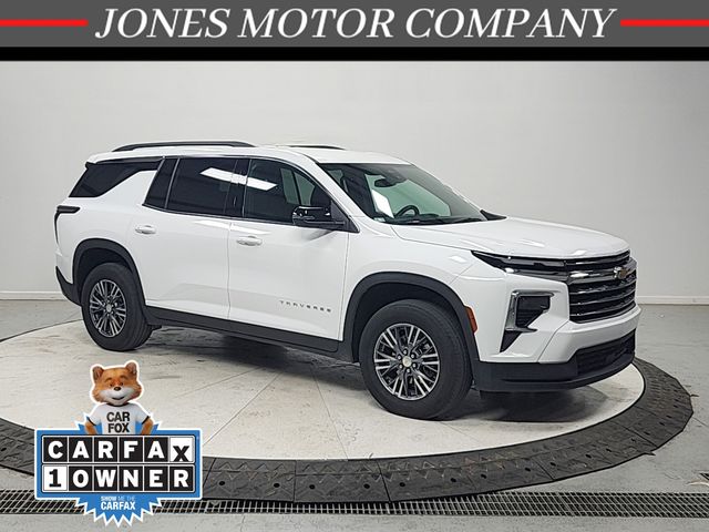 Summit White 2025 Chevrolet Traverse LT AWD SUV / Crossover Four-Wheel Drive 8-Speed Automatic