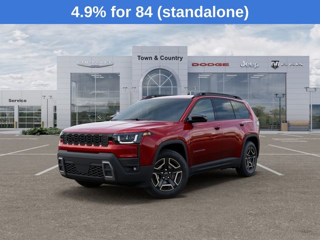 Red 2026 Jeep Cherokee SUV / Crossover Four-Wheel Drive Continuously Variable Transmission