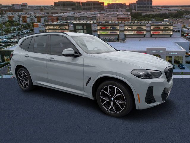 Gray 2024 BMW X3 sDrive30i RWD SUV / Crossover Rear-Wheel Drive 8-Speed Automatic