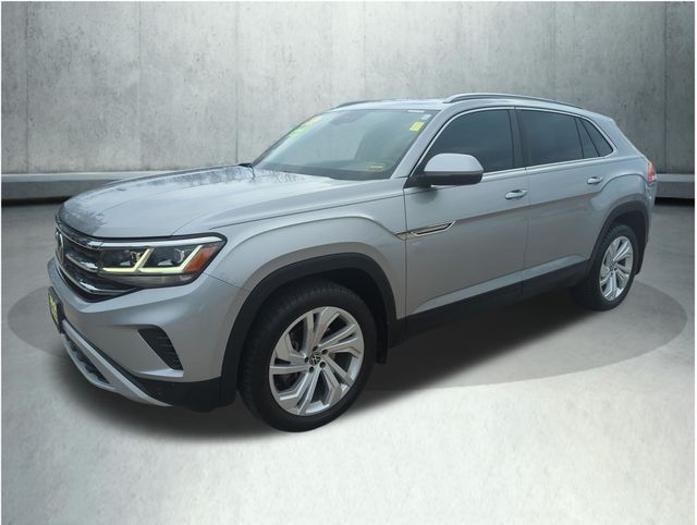 Silver Metallic 2020 Volkswagen Atlas Cross Sport SEL 4Motion SUV / Crossover All-Wheel Drive 8-Speed Automatic