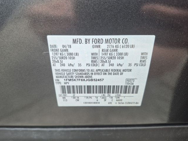 Used 2018 Ford Explorer Limited 4D Sport Utility
