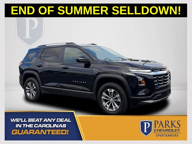 Black Metallic 2025 Chevrolet Equinox SUV / Crossover Front-Wheel Drive Continuously Variable Transmission