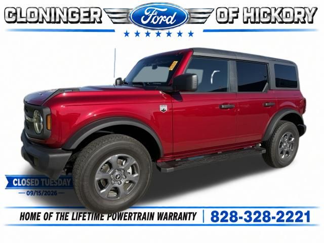 Ruby Red Metallic Tinted Clearcoat 2025 Ford Bronco SUV / Crossover Four-Wheel Drive Automatic