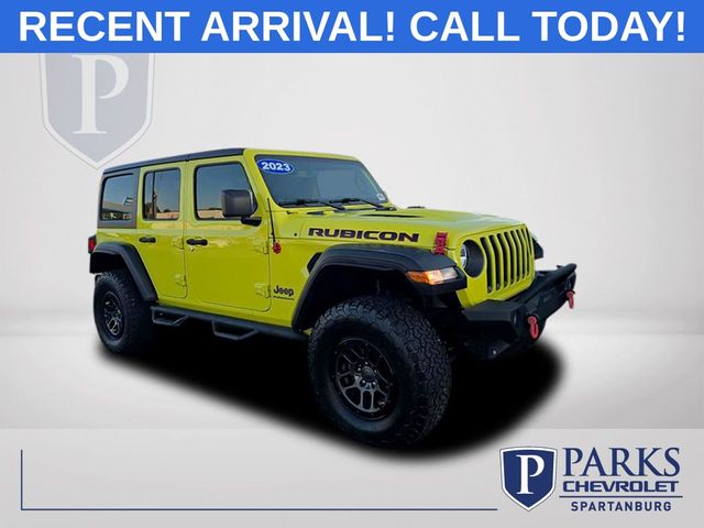 High Velocity Clearcoat 2023 Jeep Wrangler SUV / Crossover Four-Wheel Drive 8-Speed Automatic