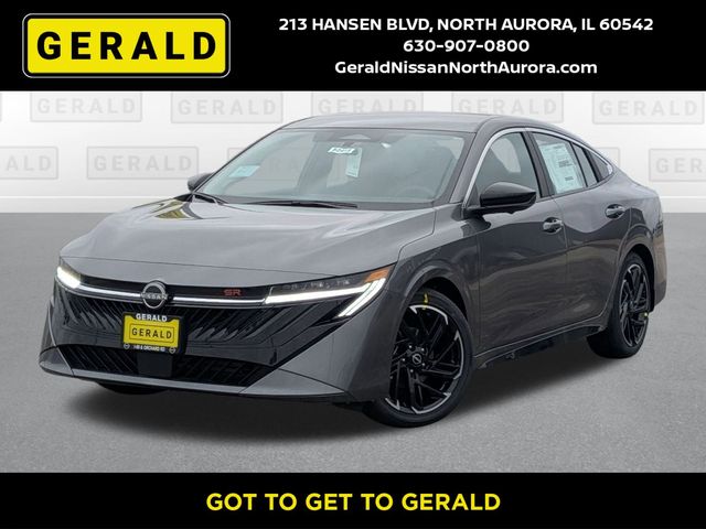 Gray (Gun Metallic) 2026 Nissan Sentra SR FWD Sedan Front-Wheel Drive Continuously Variable Transmission