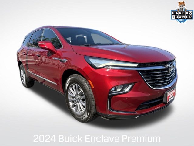 Cherry Red Tintcoat 2024 Buick Enclave SUV / Crossover Four-Wheel Drive 9-Speed Automatic