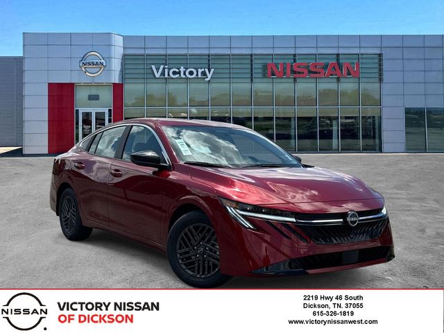 Red (Scarlet) 2026 Nissan Sentra Sedan Front-Wheel Drive Continuously Variable Transmission