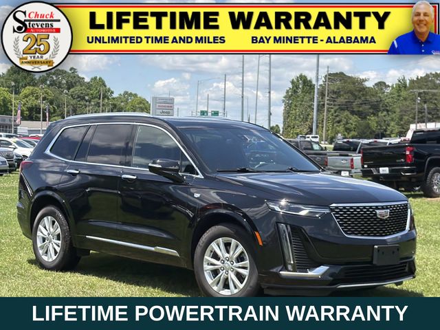 Stellar Black Metallic 2023 Cadillac XT6 Luxury FWD SUV / Crossover Front-Wheel Drive 9-Speed Automatic