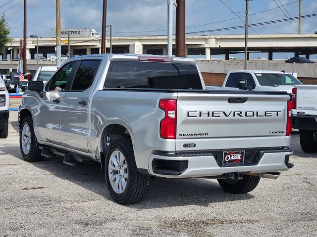 2020 Chevrolet Silverado 1500 Custom Silver at Classic Elite Chevrolet Sugar Land