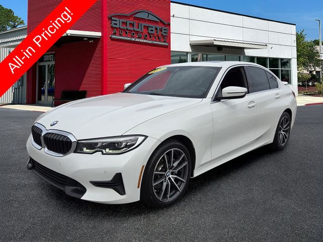 Alpine White 2020 BMW 3 Series Sedan Rear-Wheel Drive 8-Speed Automatic