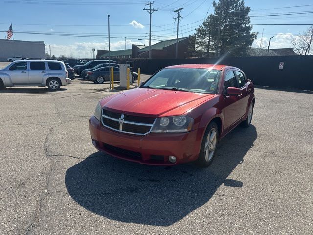 Inferno Red Crystal Pearlcoat 2008 Dodge Avenger R/T FWD Sedan Front-Wheel Drive 6-Speed Automatic