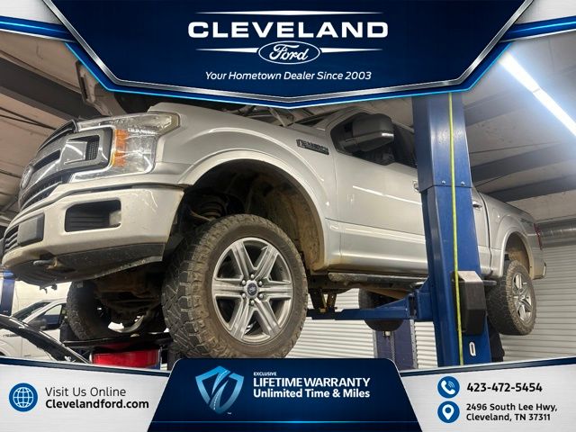 Ingot Silver 2019 Ford F-150 Pickup Truck Four-Wheel Drive Automatic