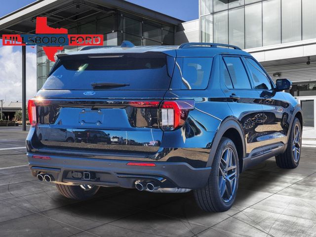 2025 Agate Black Metallic Ford Explorer ST 4X4 SUV