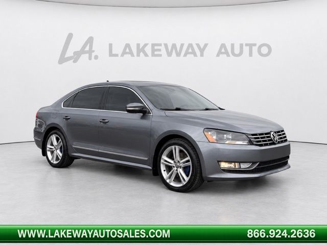 Platinum Gray Metallic 2015 Volkswagen Passat Sedan Front-Wheel Drive 6-Speed Dual Clutch
