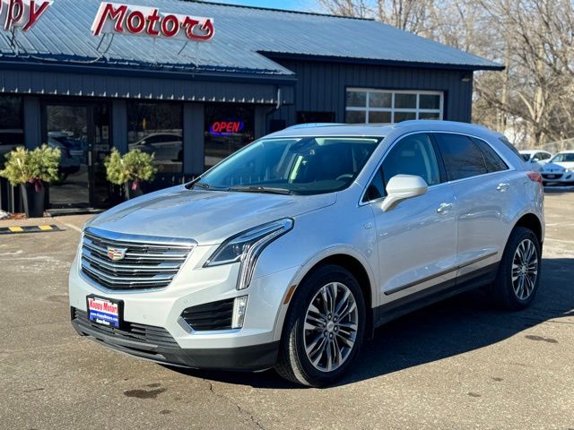 Radiant Silver Metallic 2017 Cadillac XT5 Premium Luxury AWD SUV / Crossover Four-Wheel Drive 8-Speed Automatic