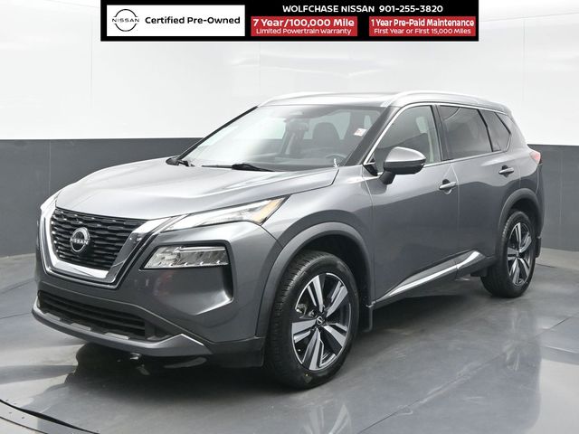 Gray (Gun Metallic) 2023 Nissan Rogue SUV / Crossover Front-Wheel Drive Continuously Variable Transmission