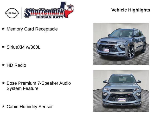Used 2022 Chevrolet TrailBlazer SUV