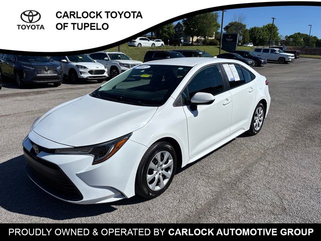 Ice Cap 2024 Toyota Corolla Sedan Front-Wheel Drive Continuously Variable Transmission