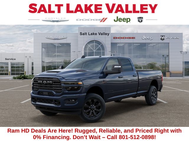 Forged Blue Metallic 2026 RAM 3500 Laramie Crew Cab LB 4WD Pickup Truck Four-Wheel Drive 8-Speed Automatic