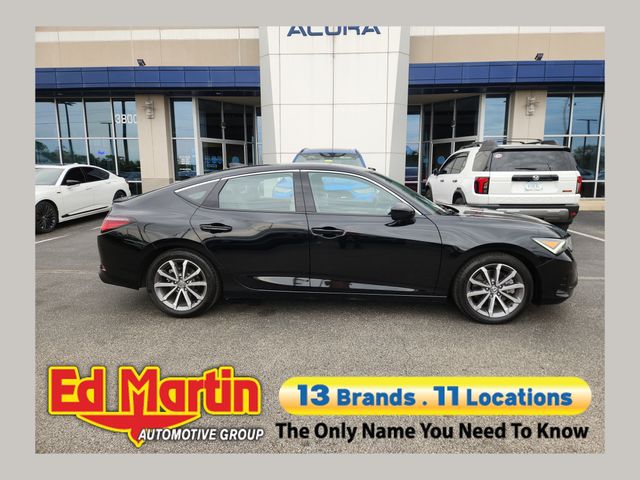 Black 2025 Acura Integra FWD Sedan Front-Wheel Drive Continuously Variable Transmission